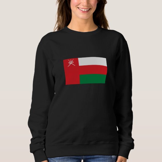 Oman Flag Sweatshirt (Vorderseite)
