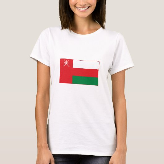 Oman Flag T-Shirt (Vorderseite)