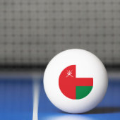 Oman Flag Tischtennisball (Netto)