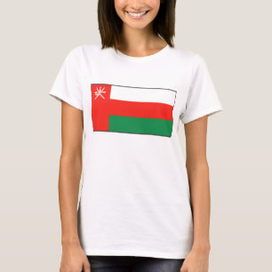 Oman Flag x Map T - Shirt
