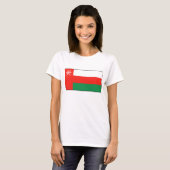 Oman Flag x Map T - Shirt (Vorne ganz)