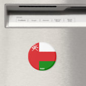 Oman-Flagge Charmantes Patriotisches Magnet (In Situ (Geschirrspüler))