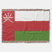 Oman-Flagge Decke (Vorderseite)