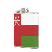 Oman-Flagge Flachmann (Links)