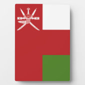 Oman-Flagge Fotoplatte (Vorderseite)