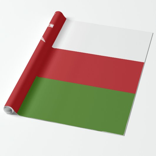 Oman-Flagge Geschenkpapier (Ungerollt)