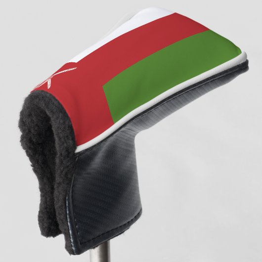 Oman-Flagge Golf Headcover (3/4 Vorderseite)