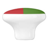 Oman-Flagge Keramikknauf (Seitenansicht)