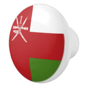 Oman-Flagge Keramikknauf (Rechts)
