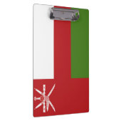 Oman-Flagge Klemmbrett (Rechts)