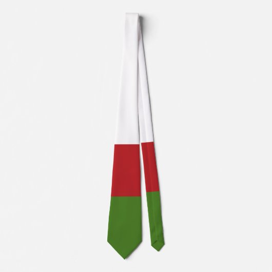 Oman-Flagge Krawatte (Vorderseite)