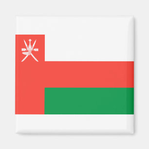 Oman-Flagge Magnet