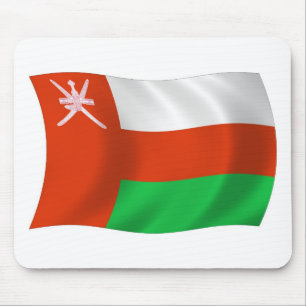 Oman-Flagge-Mauspad Mousepad