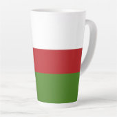 Oman-Flagge Milchtasse (Rechte Ecke)