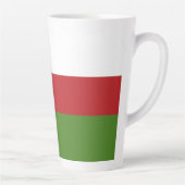 Oman-Flagge Milchtasse (Rechts)