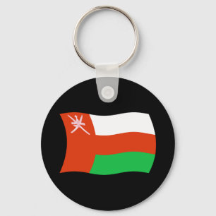 Oman-Flagge Schlüsselanhänger