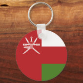 Oman-Flagge Schlüsselanhänger (Vorderseite)