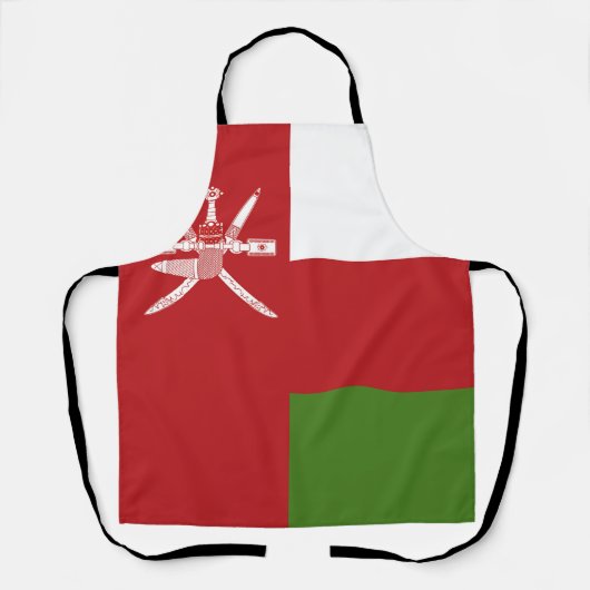 Oman-Flagge Schürze (Vorderseite)