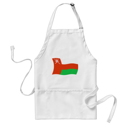 Oman-Flagge-Schürze Schürze (Vorne)