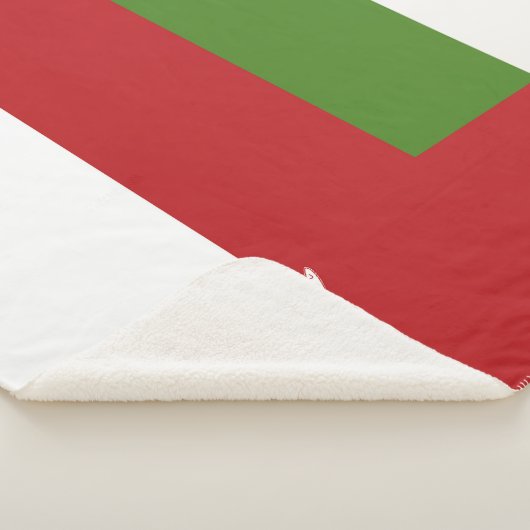 Oman-Flagge Sherpadecke (3/4)