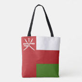 Oman-Flagge Tasche (Rückseite)