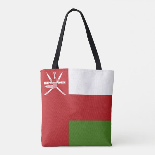 Oman-Flagge Tasche (Rückseite)