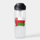 Oman-Flagge Trinkflasche (Rückseite)