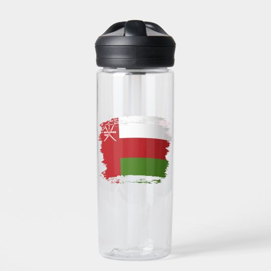 Oman-Flagge Trinkflasche (Vorderseite)