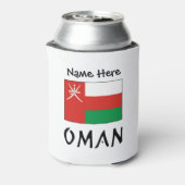 Oman Imani Flag Personalisiert Dosenkühler (Kanne Rückseite)