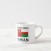 Oman Imani Flag Personalisiert Espressotasse (Rechts)