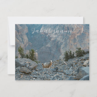 Oman Jabal Shams Postcard Postkarte