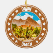 Oman Keramik Ornament (Hinten)