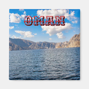 Oman Landschaft Magnet