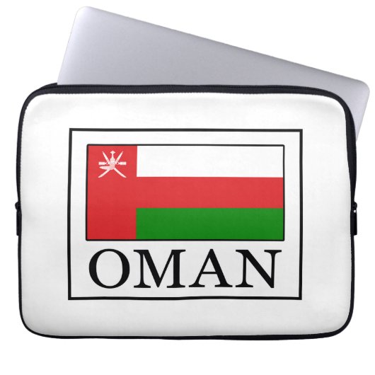 Oman Laptopschutzhülle (Vorderseite)