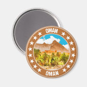 Oman Magnet (Vorderseite/Rückseite)
