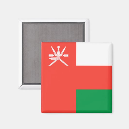 Oman Magnet (Vorderseite/Rückseite)