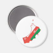 Oman Magnet (Vorderseite/Rückseite)