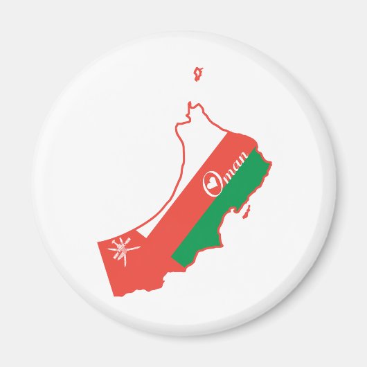 Oman Magnet (Vorne)