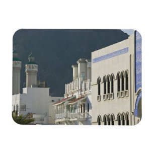 Oman, Maskat, Matrah. Matrah Corniche-Moschee und Magnet