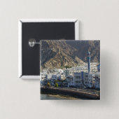 Oman, Maskat, Mutrah. Gebäude entlang von Mutrah Button (Vorne & Hinten)