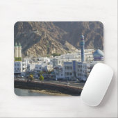 Oman, Maskat, Mutrah. Gebäude entlang von Mutrah Mousepad (Mit Mouse)