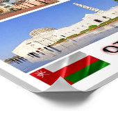 Oman - Mosaik - Poster (Ecke)