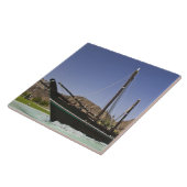 Oman, Muscat, Al Bustan. Al Bustan Roundabout, Fliese (Seite)