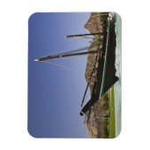 Oman, Muscat, Al Bustan. Al Bustan Roundabout, Magnet (Vertikal)