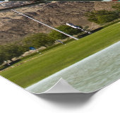 Oman, Muscat, Al Bustan. Al Bustan Roundabout, Poster (Ecke)