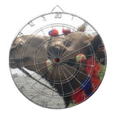 Oman Muscat Camel Foto Art Print Dartscheibe (vorne)