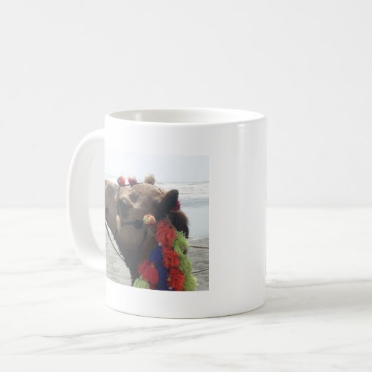 Oman Muscat Camel Foto Art Print Kaffeetasse (Vorderseite Links)