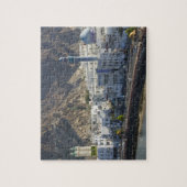 Oman, Muscat, Mutrah. Gebäude entlang der Mutrah Puzzle (Vertikal)