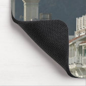 Oman, Muscat, Mutrah. Mutrah Corniche Moschee und Mousepad (Ecke)