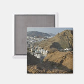 Oman, Muscat, Ruwi/Al Hamriyah. Ansicht von Ruwi / Magnet (Vorderseite/Rückseite)